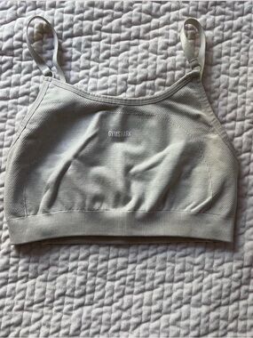 Gymshark Seamless Sports Bra in Light Green